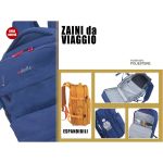 Ελαφρύ Αδιάβροχο Σακίδιο Πλάτης Dielle 413M 23L 40x20x25 Μπλε – Ιδανικό για Καμπίνα Αεροπλάνου