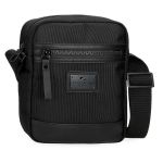 Premium Ανδρικό Τσαντάκι Ώμου & Χιαστί Pepe Jeans Blackmore  7055542 Μαύρο | με 4 Θήκες | Κομψό & Ανθεκτικό