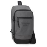 Premium Ανδρικό Τσαντάκι Στήθους Pepe Jeans Waltford 7275941 Γκρι | Sling Bag με Αντικλεπτική Τσέπη
