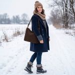 Γυναικεία Τσάντα AMALIA H681-Dark Brown