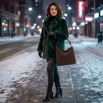 Γυναικεία Τσάντα AMALIA H681-Dark Brown