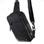 Ανδρικό Τσαντάκι Χιαστί Στήθους Leastat 9010 Crossbody Μαύρο – Αδιάβροχο Cordura Bodybag
