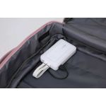 Σακίδιο Καμπίνας 50x35x20 RCM 1005L Ροζ  44L | Πανάλαφρη Χειραποσκευή / Cabin Backpack με Επέκταση & Θύρα USB