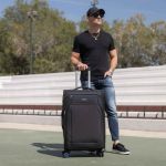 Υφασμάτινη Μεγάλη Βαλίτσα 75x30/35x46 Spectra Cardinal 5000 Μαύρο 96L | Ενισχυμένη με 4 Ροδάκια 360° για 23+ Κιλά