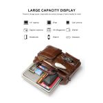 Δερμάτινος Χαρτοφύλακας Cardinal 5029 Καφέ laptop 15,6’ – Κομψότητα & Ποιότητα σε Κάθε Εμφάνιση