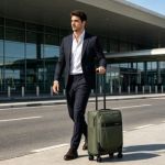 Ανθεκτική Χειραποσκευή Cardinal 5200-55 Χακί 55x35x19.5 με TSA Lock & Θήκη Laptop 15.6