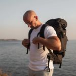 Ορειβατικό Σακίδιο Πλάτης Cardinal 521 Μαύρο 60L Αδιάβροχο Daypack – για Πεζοπορία & Outdoor