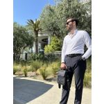 Ανδρικό Δερμάτινο Τσαντάκι Ώμου Cardinal 6037 Μαύρο | 100% Γνήσιο Δέρμα & Κορυφαία Οργάνωση