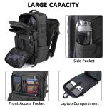 Σακίδιο Πλάτης Tactical Military Matein 6056 Μαύρο 32L | Θήκη Laptop 17.3″ Μαύρο | Tactical Design με Σύστημα MOLLE
