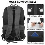 Σακίδιο Πλάτης Tactical Military Matein 6056 Μαύρο 32L | Θήκη Laptop 17.3″ Μαύρο | Tactical Design με Σύστημα MOLLE