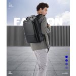 Ανδρικό Δερμάτινο Σακίδιο Πλάτης BOPAI 61-69711 Μαύρο 24L | Laptop 15.6