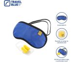 Σετ Μάσκας Ύπνου & Ωτοασπίδες για Ταξίδι TRAVEL BLUE 451 Μπλε – Άνετο Ύπνο, Ιδανικό για Αεροπλάνο