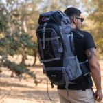 Ορειβατικό Σακίδιο Πλάτης Cardinal 630 Μαύρο 80+5L – Για Πεζοπορία & Πολυήμερα Ταξίδια – Ανθεκτικό & Εργονομικό