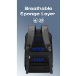 Γνήσιο Δερμάτινο Business Σακίδιο Bange 6622 Μαύρο 23L | Laptop 15.6