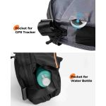 Τσαντάκι Χιαστί Crossbody Matein 6780 Μαύρο | Θήκη AirTag & Μπουκαλιού | Ιμάντας 3 Σημείων