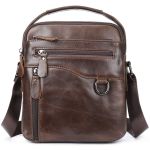 Δερμάτινο Ανδρικό Τσαντάκι Ώμου Cardinal 7012 Καφέ – Casual Ανδρικό Αξεσουάρ Καθημερινής Χρήσης