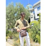 Δερμάτινο Ανδρικό Τσαντάκι Ώμου Cardinal 7012 Καφέ – Casual Ανδρικό Αξεσουάρ Καθημερινής Χρήσης