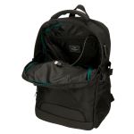 Ανδρικό Σακίδιο Πλάτης Pepe Jeans Bromley 7062441 Μάυρο – Laptop 15,6'', Θύρα USB, 2 Θήκες & Ανθεκτικότητα