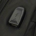 Ανδρικό Σακίδιο Πλάτης Pepe Jeans Bromley 7062441 Μάυρο – Laptop 15,6'', Θύρα USB, 2 Θήκες & Ανθεκτικότητα