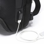 Τσαντάκι Ώμου / Χιαστί Crossbody Μεγάλο Bange 7082 Μαύρο – Αδιάβροχο & Anti-Theft, USB, TSA Lock – Premium Ποιότητα με Ασφάλεια