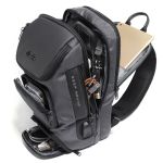 Τσαντάκι Ώμου Χιαστί Bange 7086 Μαύρο – Αδιάβροχο Crossbody με USB – Οργάνωση & Αντικλεπτική Προστασία