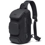 Τσαντάκι Ώμου Χιαστί Bange 7086 Μαύρο – Αδιάβροχο Crossbody με USB – Οργάνωση & Αντικλεπτική Προστασία