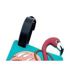 Ετικέτα Βαλίτσας Σιλικόνης Bartuggi 718-060605 Flamingo | Καρτελάκι Αποσκευών | Αναγνώριση από Εύκαμπτη