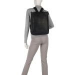 Γυναικείο Δερμάτινο Σακίδιο Πλάτης Chesterfield Manchester C58.014100 Μαύρο – Premium Pull-Up Design
