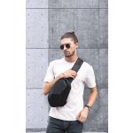 Τσαντάκι Ώμου / Χιαστί Crossbody Bange 7213 Μαύρο – Αδιάβροχο & Αντικραδασμικό – Premium Hard Shell & Anti-Theft