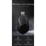 Τσαντάκι Ώμου / Χιαστί Crossbody Bange 7213 Μαύρο – Αδιάβροχο & Αντικραδασμικό – Premium Hard Shell & Anti-Theft