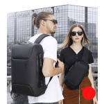 Σακίδιο Πλάτης Bange 7216 Μαύρο για Laptop 15,6” – Αδιάβροχο, USB & Αντικλεπτικό – Premium Business Backpack