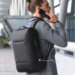 Σακίδιο Πλάτης Bange 7216 Μαύρο για Laptop 15,6” – Αδιάβροχο, USB & Αντικλεπτικό – Premium Business Backpack