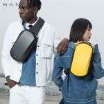 Τσαντάκι Ώμου / Χιαστί Crossbody Bange 7256 Μαύρο – Αδιάβροχο Hard Shell – PU 3 Στρώσεων & Anti-Theft