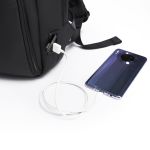 Αδιάβροχο Business Backpack Bange 7261 Μαύρο 24L | Laptop 15.6