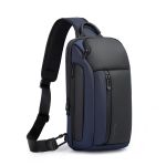 Τσαντάκι Ώμου Χιαστί Bange 7566 Μπλε – Crossbody με Θήκη iPad 11″ & Αδιάβροχο Υλικό