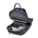 Τσαντάκι Ώμου Χιαστί Bange 7566 Μπλε – Crossbody με Θήκη iPad 11″ & Αδιάβροχο Υλικό