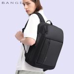 Ανδρικό Σακίδιο Πλάτης BANGE 7663 Μαύρο 24L – Επαγγελματικό Backpack με USB & Αντικλεπτικό Design