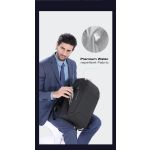 Αδιάβροχο Επαγγελματικό Σακίδιο Πλάτης Bange 7802 Μαύρο 26L | Λουκέτο & USB | Premium Backpack