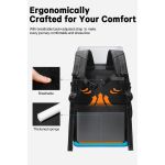 Σακίδιο Πλάτης Vacuum Bange 7875-1 Μαύρο 22L | Θήκη Laptop 17,3” | Vacuum Compression System