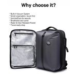 Σακίδιο Πλάτης Vacuum Bange 7875-1 Μαύρο 22L | Θήκη Laptop 17,3” | Vacuum Compression System
