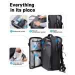 Σακίδιο Πλάτης Vacuum Bange 7875-1 Μαύρο 22L | Θήκη Laptop 17,3” | Vacuum Compression System