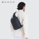 Αδιάβροχο Τσαντάκι Ώμου Χιαστί Bange 8031 Μαύρο 7.4L | για iPad 9.7”, Αντικλεπτική Θήκη & Εργονομικό