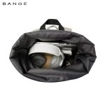 Επαγγελματικό Σακίδιο Πλάτης Roll Top Bange 8109 Μαύρο | Αδιάβροχο 18L | Φοιτητών & Επαγγελματιών