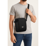 Τσαντάκι Ώμου Caterpillar 83614-80 Μαύρο – Compact Design & Προστασία Tablet