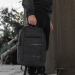 Ανδρικό Σακίδιο Πλάτης Caterpillar Holt 19L Μαύρο – Laptop 16” – Business Design, Ελαφρύ & Ανθεκτικό