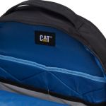 Σακίδιο Πλάτης Caterpillar 84660-01 City Vibes 20L Μαύρο | Αδιάβροχο Φερμουάρ, για Laptop 15