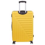 Σετ Βαλιτσών 3 Τεμαχίων Caterpillar Rockford 84683-42 Set3 Κίτρινο – Καμπίνα + Μεσαία + Μεγάλη, με TSA & 4 Διπλούς Τροχούς