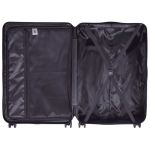 Μεσαία Βαλίτσα Caterpillar Rockford 84683-01/60 Μαύρο 66L με TSA & 4 Διπλούς Τροχούς – για Έως 20kg Αεροδρομίου