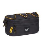 Ανδρικό Τσαντάκι Μέσης Caterpillar 84753-01 City Vibes 4L Μαύρο | Οικολογικό RPET – Αδιάβροχο Φερμουάρ & Mesh Θήκες