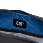 Ανδρικό Τσαντάκι Ώμου Caterpillar 84754-01 City Vibes 6L Μαύρο | RPET & Αδιάβροχο Φερμουάρ | με Bungee Cord